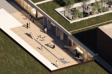 Prague 8 has chosen the future shape of the space near the Ládví metro station C