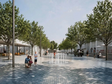 Prague 8 has chosen the future shape of the space near the Ládví metro station C
