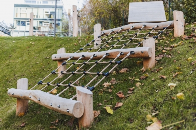 <h1>Uneven Terrain as Part of the Playground Design</h1>