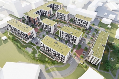 Proměna areálu Kávovin v obytnou čtvrť v Pardubicích bude postupná