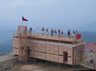 SNĚŽKA VYROSTLA: 1608 m n./ m. - foto: Kateřina Lopatová