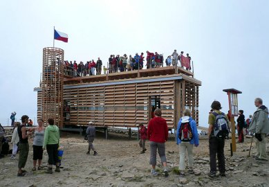 SNĚŽKA VYROSTLA: 1608 m n./ m. - foto: Kateřina Lopatová