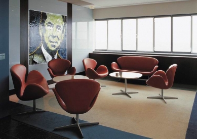 The Story of Scandinavian Modernism III. - Radisson SAS Royal Hotel, conference room, 1956 - 1961, Copenhagen - foto: Fritz Hansen