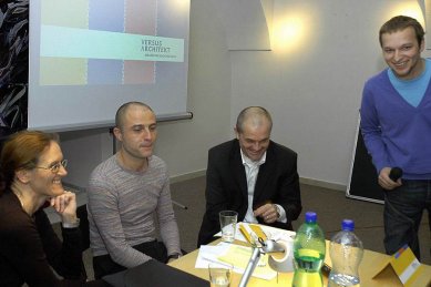 <html><head></head><body><p>Looking back at the meeting Planning versus architect</p></body></html> - foto: Michaela Dvořáková