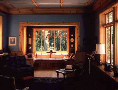 Traditionalism in Contemporary World Architecture - Christopher Alexander: The Medlock House, Whidbey Island - foto: © www.patternlanguage.com