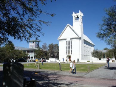 Andrés Duany a Elizabeth Plater-Zyberk - Seaside, Florida - Kaple - foto: © DPZ