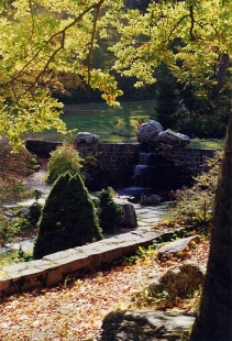 Vznik, vývoj a současnost zahradní (krajinářské) architektury - Lázeňský park - Karlova Studánka - foto: archiv autora