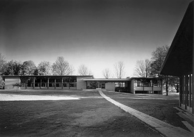 Za Janem Hirdem Pokorným - Centenary College, Taylorova knihovna, Hackettstown, New Jersey, 1949–1954 - foto: Ben Schnall