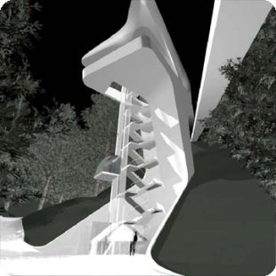 Cable car by Zaha Hadid in Innsbruck - foto: © Zaha Hadid Architects, London