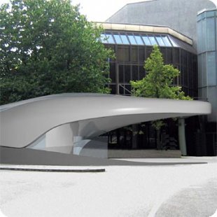 Cable car by Zaha Hadid in Innsbruck - foto: © Zaha Hadid Architects, London