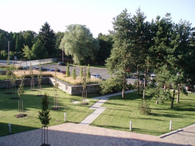 Eva Wagnerová - Skanska, Brno – Bohunická ul., návrh úpravy areálu, 2005 - foto: archiv autorky