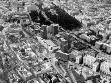Věda, architekti a památky - <B>Vídeň</B>: Wien Mitte, vizualizace původního návrhu. - foto: vizualizace Ortner & Ortner
