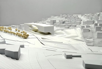 Výsledky soutěže na jordánské kulturní centrum Darat King Abdullah II - 1. místo - Zaha Hadid Architects, Londýn, Velká Británie