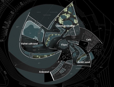 3XN zvítězili v soutěži na akvárium Blue Planet v Kodani - Půdorys - foto: 3XN