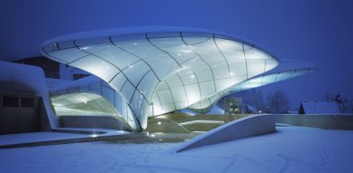 Stirling Prize 2008 - nominované stavby - Nord Park Cable Railway, Innsbruck, Zaha Hadid Architects - foto: © Werner Huthmacher
