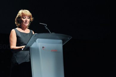 V Madridu byly vyhlášeny výsledky evropského kola Holcim Awards - Esperanza Aguirre, prezidentka madridské regionální vlády - foto: Nikkol Rot