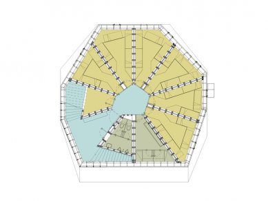 European Holcim Bronze Award pro alpskou chatu ve Švýcarsku - Andrea Deplazes, ETH Zurych: Chata na Monte Rosa<br>New typology for guestrooms.