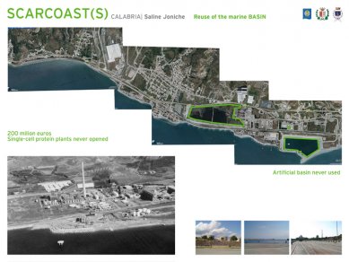 Čestná uznání za projekty v Belgii, Itálii a Srbsku - Luigi Centola: Rekultivace nábřeží, Itálie<br>Saline Joniche: reuse of the Marine Basin.