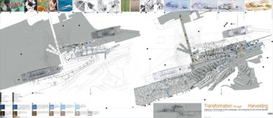 Cena “Next Generation” pro mladé architekty ze Sri Lanky, Španělska a Finska - Semini Pabodha Samarasinghe: Production and ecological cluster, New Haven, UK<br>Plans: master plan 3.