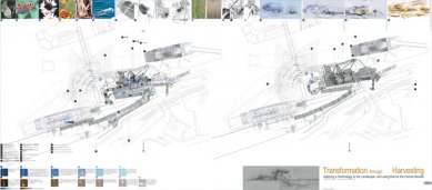 Cena “Next Generation” pro mladé architekty ze Sri Lanky, Španělska a Finska - Semini Pabodha Samarasinghe: Production and ecological cluster, New Haven, UK<br>Plans: master plan 4.