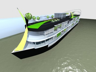 Výsledky soutěže HouseBoat - 1. místo - green's, autoři: Peter Švorc, Vladimír Torda
