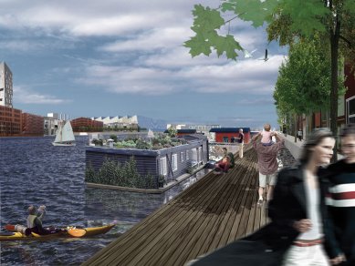 Výsledky soutěže The Sustainable City of the Future - 1. místo - Nordholmene Urban Delta - Cobe, Sleth, Rambøll (Dánsko)