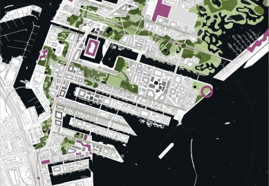 Výsledky soutěže The Sustainable City of the Future - 1.místo - Nordre Frikvarter - Polyform (Dánsko)