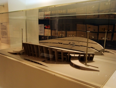 Le Corbusierův návrh olympijského stadionu pro Bagdád - foto: Rasto Udzan