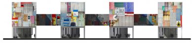 Martin Prokš - Galerie a autobusové nádraží - Pohled příčný