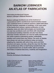 Barkow Leibinger – An Atlas of Fabrication - foto: Rasto Udzan