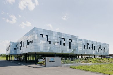 Sídlo firmy Markas v St. Pölten od feld72 - foto: Hertha Hurnaus