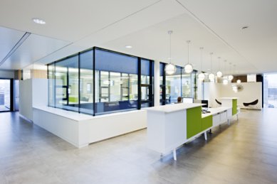 Sídlo firmy Markas v St. Pölten od feld72 - foto: Hertha Hurnaus 