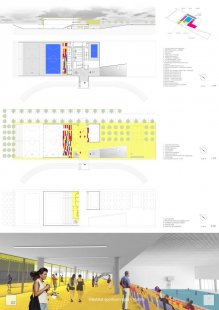 Výsledky soutěže: Městská sportovní hala v Kuřimi - 3. snížená cena – RUDIŠ – RUDIŠ ARCHITEKTI s.r.o., Brno