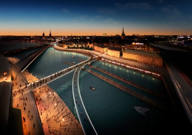 Stockholmský Slussen bude revitalizován dle návrhu Foster + Partners - foto: Foster + Partners