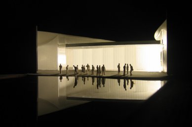 V září se v dánském Herningu otevře muzeum od Stevena Holla - Model - foto: Courtesy Steven Holl Architects