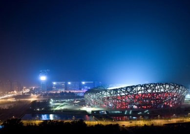 Lubetkinovou cenou byl oceněn olympijský stadion v Pekingu - Lubetkinova cena 2009: Národní stadion v Pekingu - Herzog & de Meuron - foto: © Iwan Baan