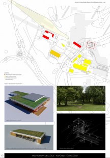 Výsledky soutěže Archeopark Mikulčice – Kopčany – Česká část - 2. cena – Ing. arch. Petr Malý