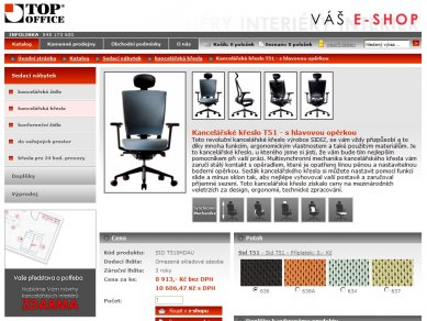TOP-OFFICE: nákup kancelářského nábytku na internetu