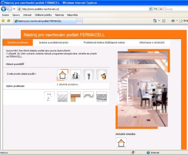Nový softwarový nástroj pro navrhování podlah FERMACELL
