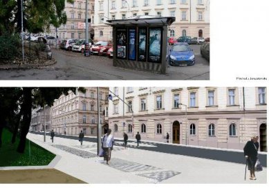 Lepší veřejné prostory v srdci Prahy - Z „Programu regenerace“ návštěvníci výstavy nejvíce ocenili studii úprav Opletalovy ulice.
