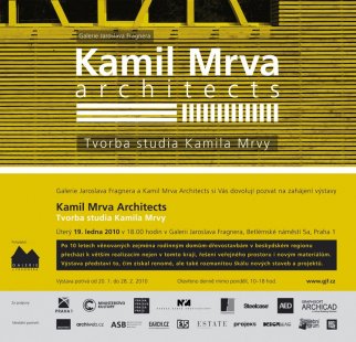 Kamil Mrva architects: Tvorba studia Kamila Mrvy