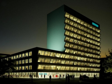 Soutěžní návrh budovy Siemens v Hengelo od NL architects  - foto: NL Architects