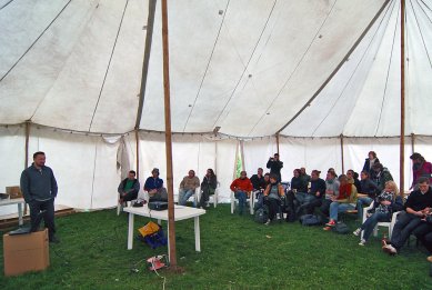 Z průběhu studentského workshopu Trojská louka  - foto: Petr Šmídek, 2010