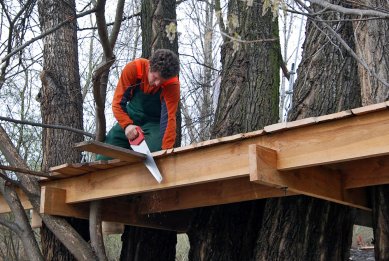 Z průběhu studentského workshopu Trojská louka  - foto: Petr Šmídek, 2010