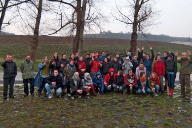 Z průběhu studentského workshopu Trojská louka  - foto: Petr Šmídek, 2010