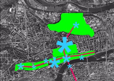 Masterplan severního předpolí Pražského hradu – Letenských sadů - foto: Michal Krejčík