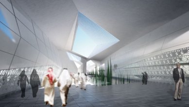 Vědecké centrum v Saudské Arábii od Zahy Hadid - foto: Zaha Hadid Architects 