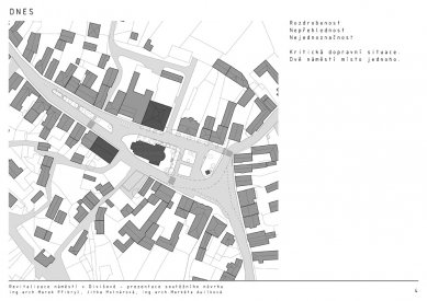 Revitalizace a humanizace náměstí v Divišově - 1. cena