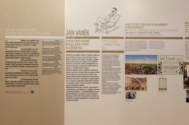 Jan Vaněk (1891–1962) – Civilizované bydlení pro každého - Instalace výstavy v Muzeu hlavního města Prahy, 3. 3. - 22. 8. 2010