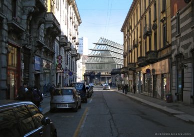 Porta Volta v Miláně od H&deM - foto: Herzog & de Meuron
